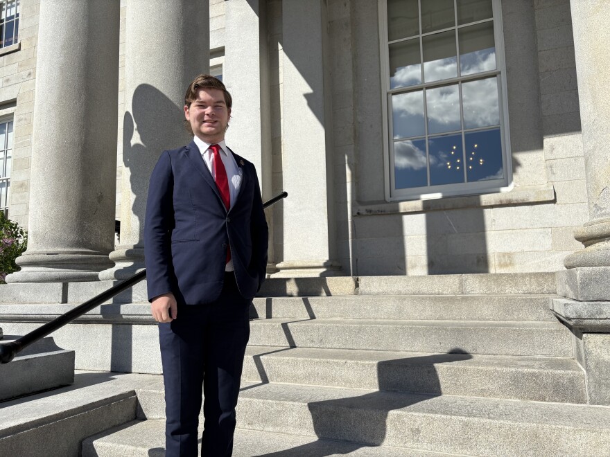 Rep. James Thibault, a Franklin Republican who was elected at 18, launched Live Free and Lead to encourage other young people to pursue public service.