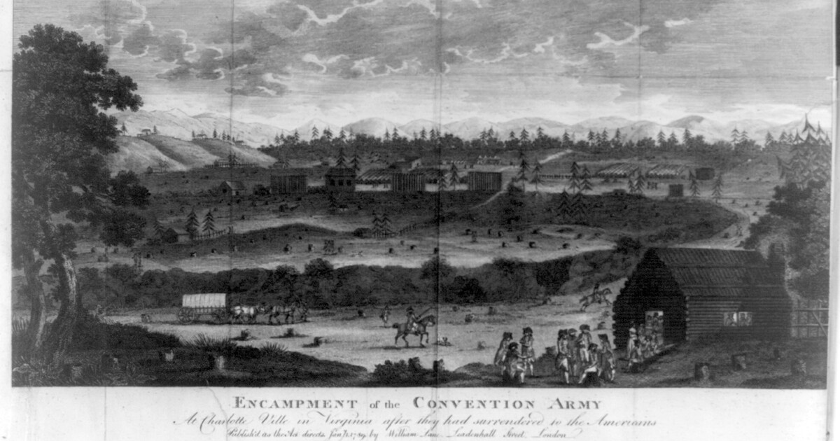 From Massachusetts to Virginia: Revolutionary War POW camp at the Albemarle Barracks