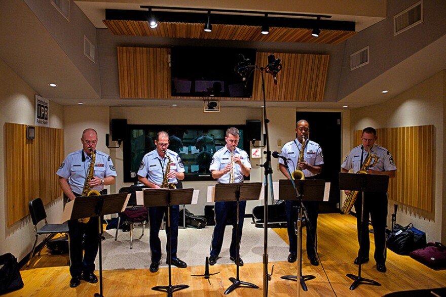 US Airmen of Note perform Live in IPR's Studio A