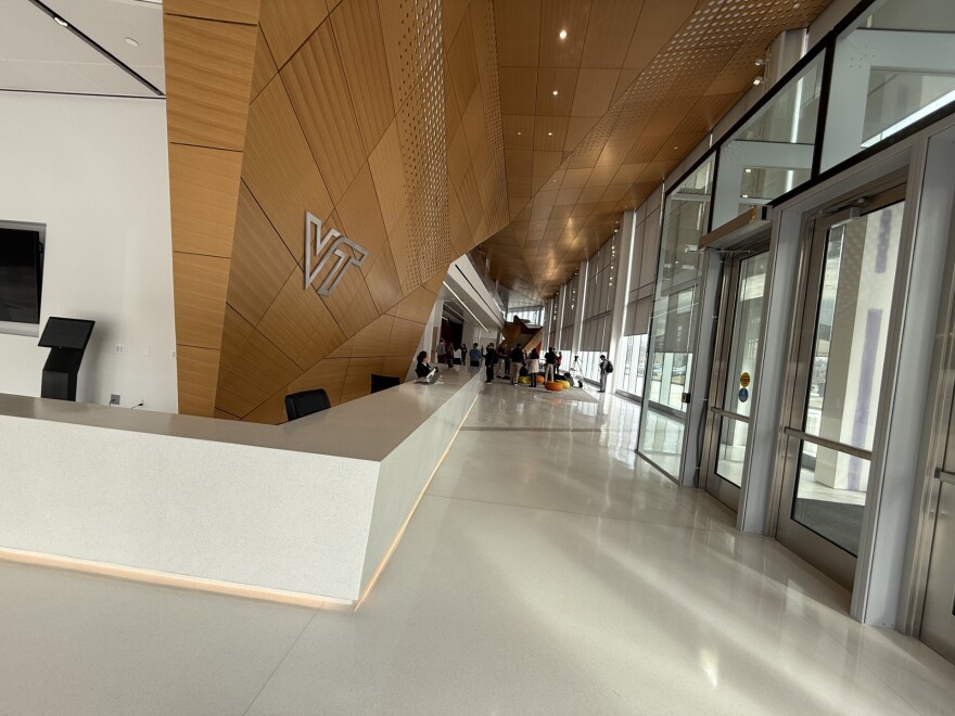 The Innovation Campus Academic Building One is 11 stories and 300,000 square feet.