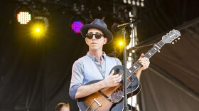 Pokey LaFarge seen during day two of Forecastle Music Festival at Waterfront Park on Saturday, July 16, 2016, in Louisville, Ky. (Amy Harris/AP)