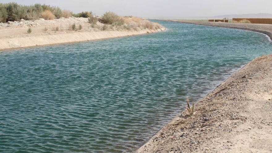 Water canal in Arizona