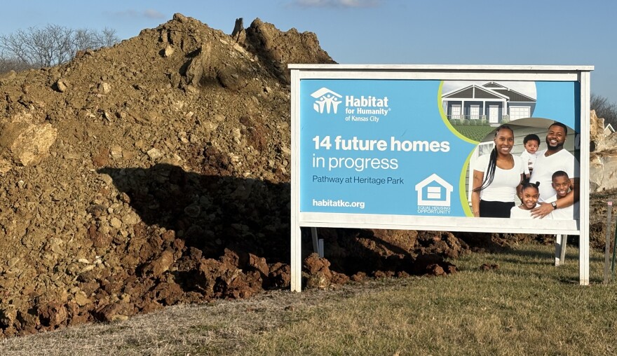 Habitat for Humanity is building a 14-home neighborhood on a community land trust in Olathe. The land trust ensures the homes remain affordable in the future.