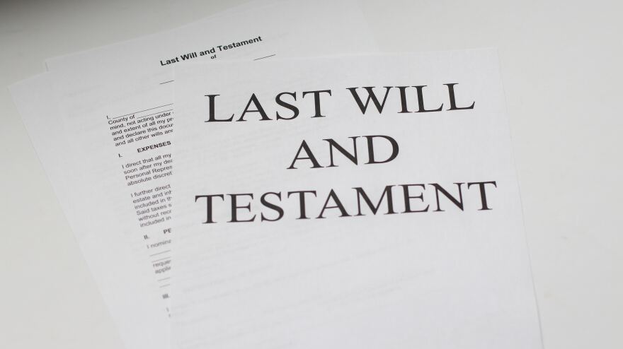 papers that say last will and testament