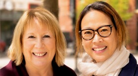 Renee Westlake (left) and Angella Ahn of Montana Chamber Music