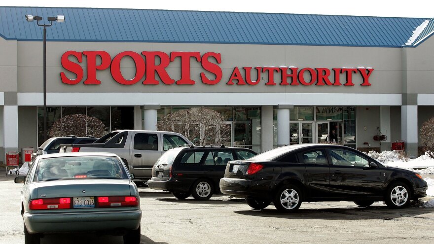 A Sports Authority store in Niles, Ill.