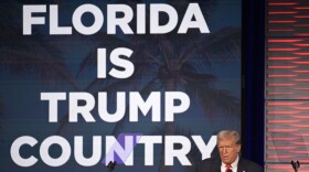 Former President Donald Trump speaks at the Republican Party of Florida Freedom Summit, Saturday, Nov. 4, 2023, in Kissimmee, Fla.