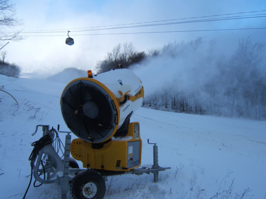 Snowgun at Whiteface Mountain