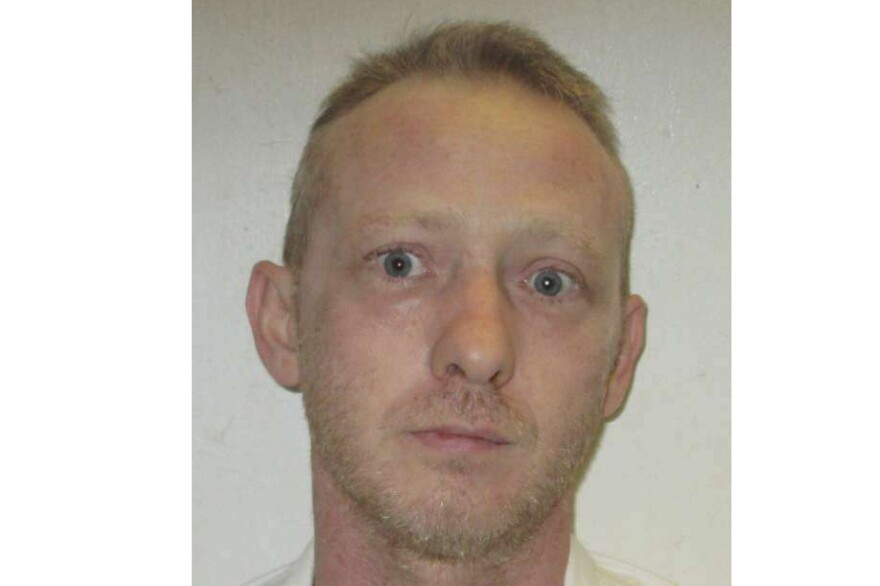 This image provided by the Alabama Department of Corrections shows death row inmate Casey McWhorter, who was sentenced for the 1993 shooting death of Edward Lee Williams during a robbery. Alabama Gov. Kay Ivey set a Nov. 16, 2023, execution date for McWhorter. (Alabama Department of Corrections via AP)