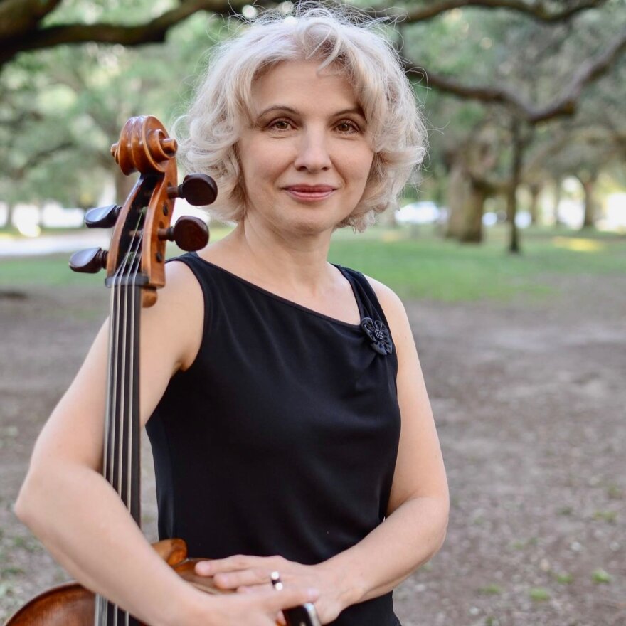 Cellist Natalia Khoma