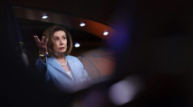 U.S. Speaker of the House Nancy Pelosi (D-CA) holds her weekly press conference at the U.S. Capitol in Washington, DC.