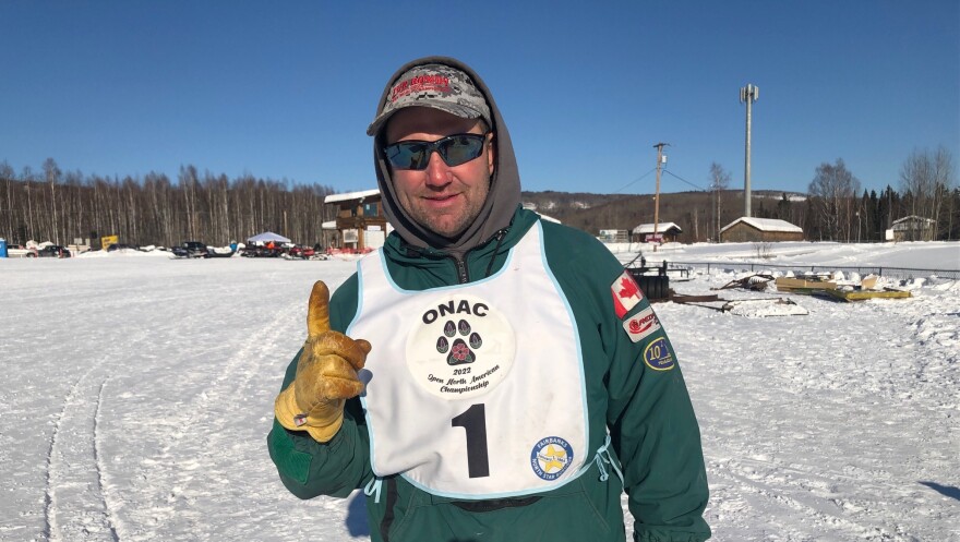 Buddy Streeper after winning the 2022 Open North American Championship