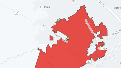 PG&E says about 7,400 customers were without power around 4:20 p.m. Tuesday in and around downtown Chico.