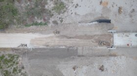 Texas Department of Transportation crews repair the FM 481 bridge in Uvalde County after floodwaters ravaged the area in July 2026. The repair was made in 37 days, one month ahead of schedule.