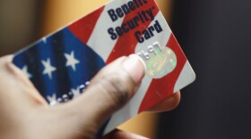  One USDA official credits the use of plastic benefit cards with helping to reduce federal food stamp fraud. But lawmakers say that isn't enough. 