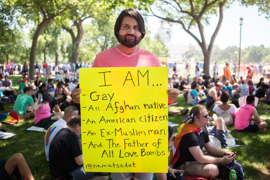 Nemat Sadat, originally from Afghanistan, now lives in Washington, D.C.
