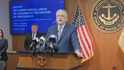 File photo: Peter Neronha. The attorney general on Wednesday released a comprehensive audit detailing decades of clergy sexual abuse and institutional coverups within the Roman Catholic Diocese of Providence.