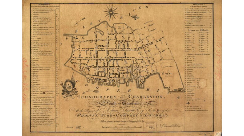 "Ichnography of Charleston, South Carolina"