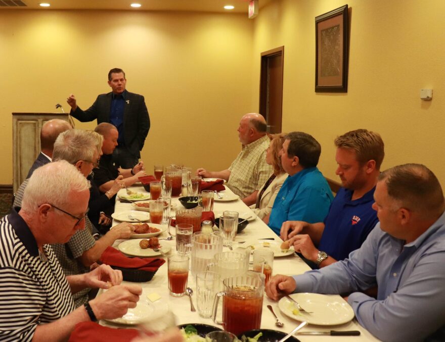 Rep. Kevin McDugle invited fellow legislators to Pete’s Place last month for lunch and to explain his belief that Richard Glossip is innocent.