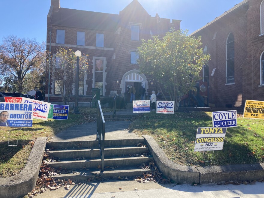 First Presbyterian Church was a polling place for Jeffersonville, Ind. residents for 2022's General Election.