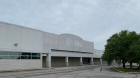 The existing building of what used to be the big box retailer now sits empty.