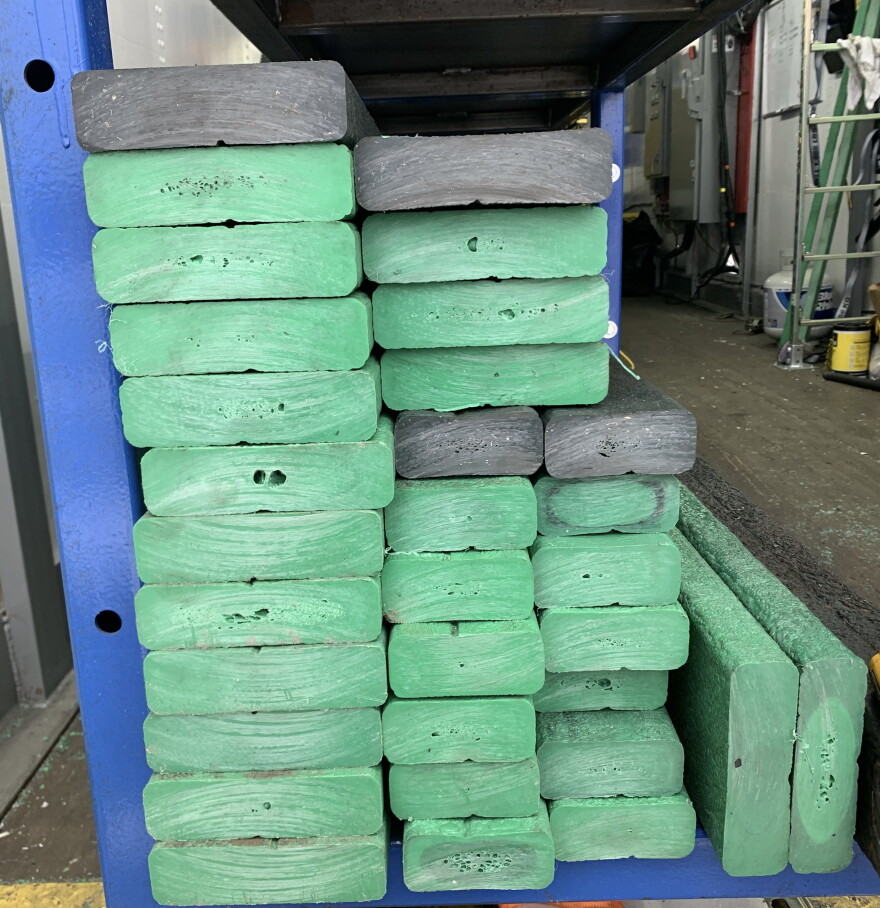 Recycled Plastic Lumber to be used in local trail upgrades