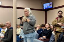 Bedford resident and parent Kelly Chausovsky raised concerns about potential school budget cuts under a tax cap that will be on the November ballot. Chausovsky noted the cap would limit tax increased to the rate of inflation as school costs are outpacing inflation.