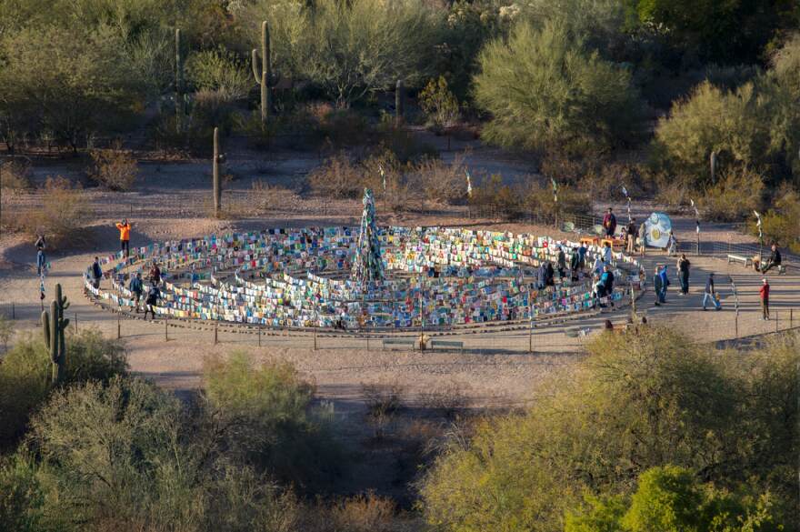 The TOWARD 2050 exhibition.