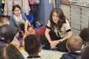 Laura Sosik teaches her second grade students at Isaac Tripp Elementary School in Scranton.