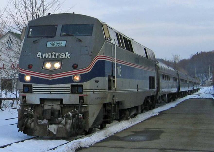 Amtrak train