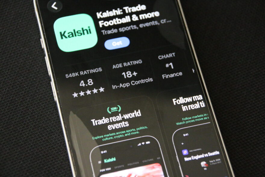 Prediction market Kalshi pictured on Apple's App Store on Sept. 24, 2026.