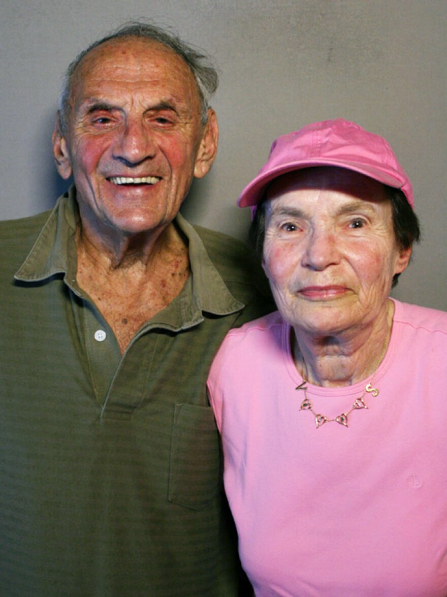 Van Harris and his wife, Shirley, visited StoryCorps in New York. The couple performed together at resorts in the Catskill Mountains for nearly 40 years.