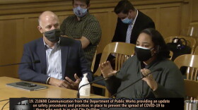 Alderwoman Milele Coggs pushes for COVID-19 Safety Measures in City Facilities.