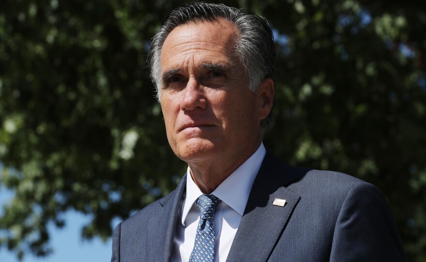 Republican Sen. Mitt Romney of Utah said he believes Trump will eventually "accept the inevitable" and concede defeat to President-elect Biden.