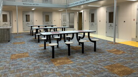 A cellblock in the new Itasca County Jail in Grand Rapids on April 25, 2024.