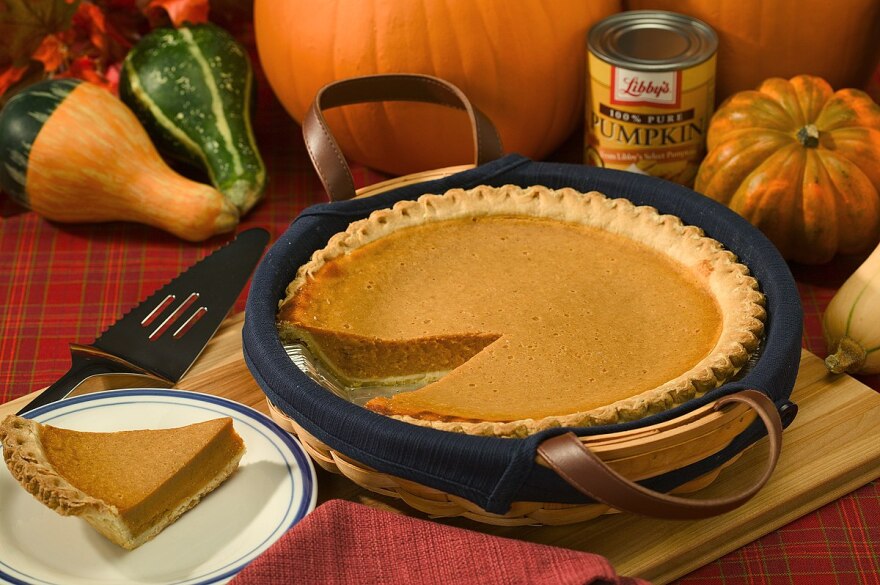 A modern pumpkin pie