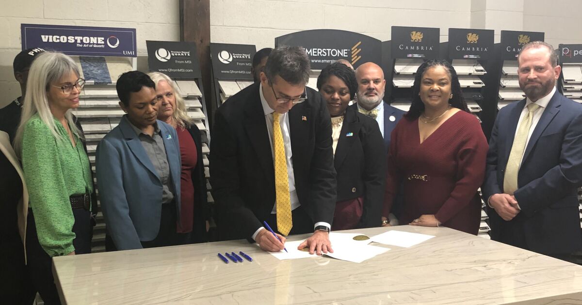 Gov. Matt Meyer signs pair of executive orders designed to help small business owners