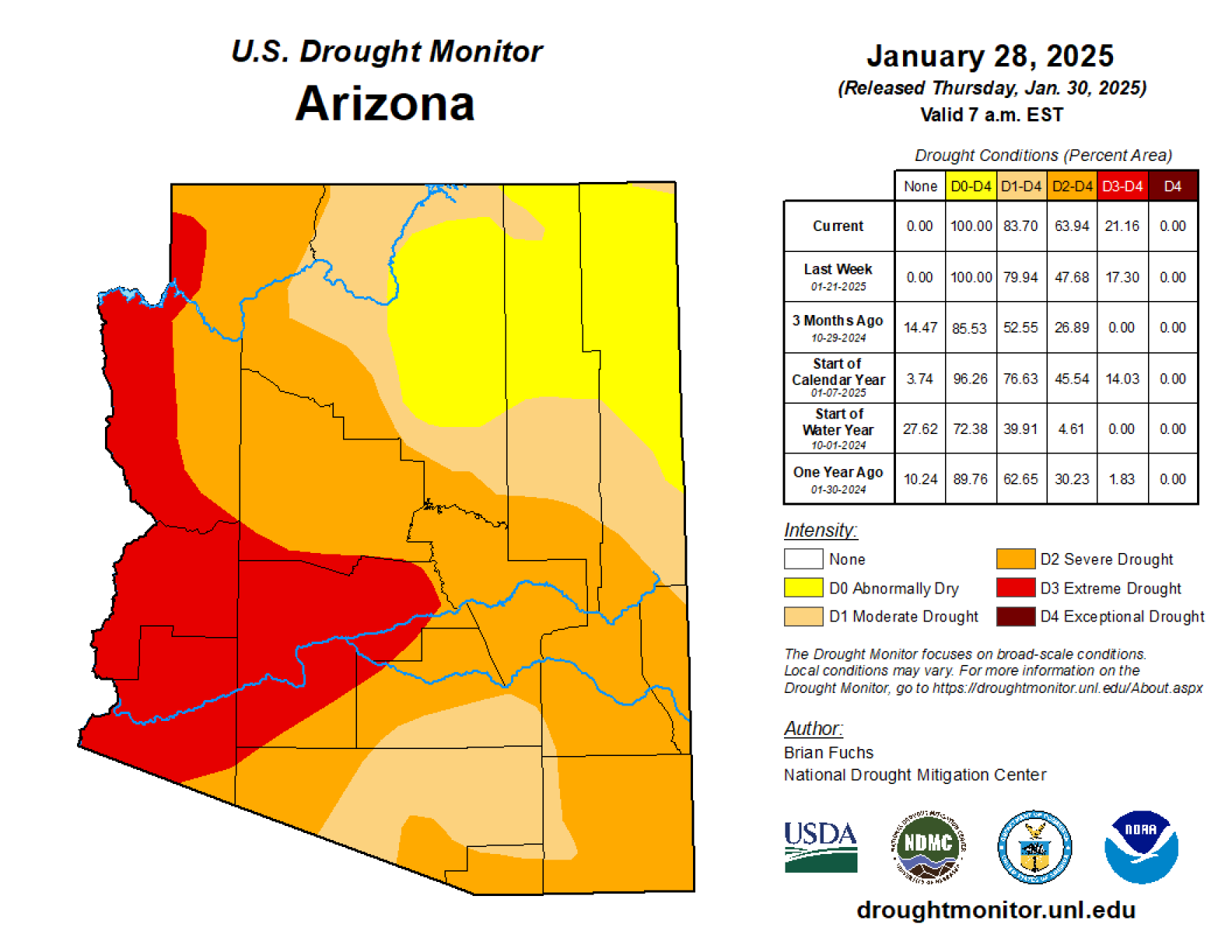 Drought Report SRP reservoirs remain mostly full as Arizona drought conditions worsen