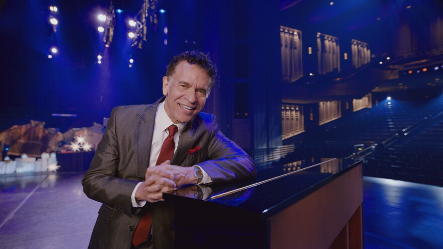 20 Years of Christmas with The Tabernacle Choir narrated by Brian Stokes Mitchell.