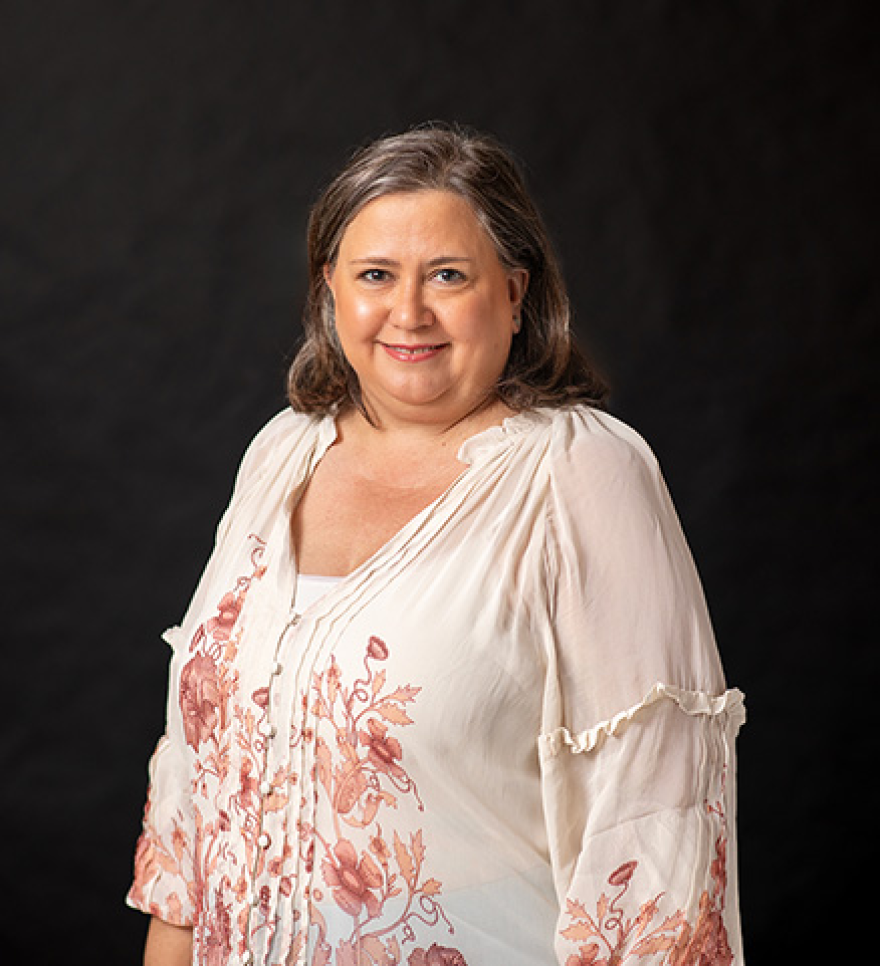 Professional photo of the new director of the Center for Civic Engagement and Democratic Practices, Dr. Laura Hatcher.