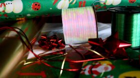 A picture of gift wrapping supplies