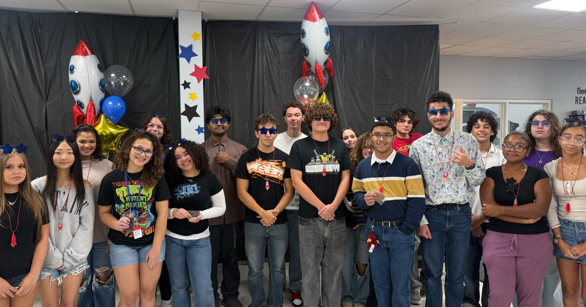 Deltona High School watched as former student launches to space
