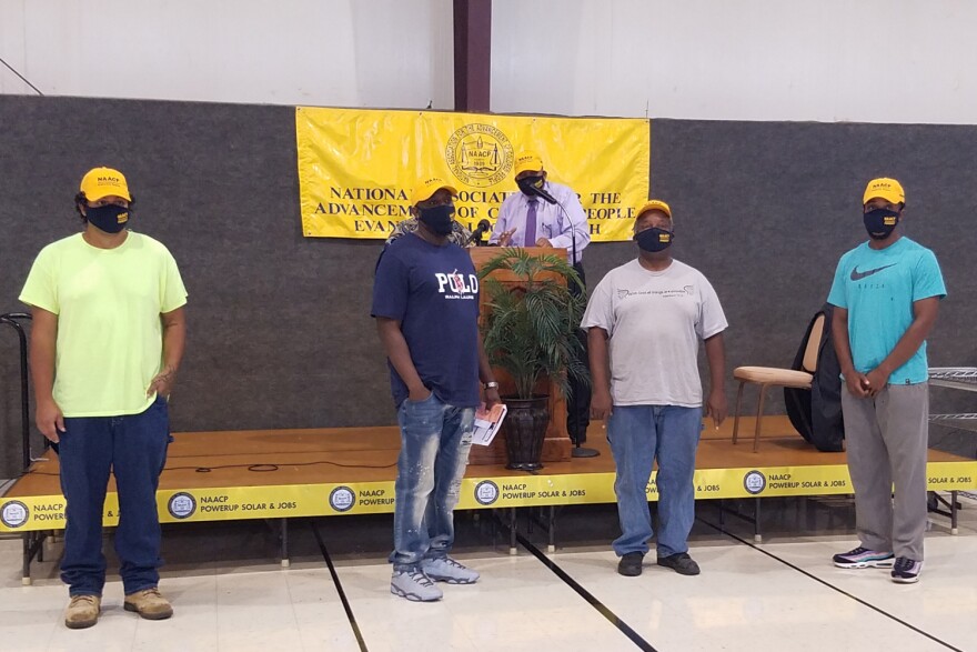The Indiana NAACP announced the first group of graduates to finish its solar job training program.