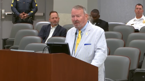 Orlando Mayor Buddy Dyer, during a workshop on Monday, discussed with city officials the possibility of voters passing the homestead tax exemption proposal, which would eliminate a large portion of Orlando’s revenue.