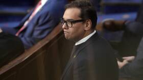 George Santos has been arrested on federal criminal charges. The Republican congressman has faced outrage over revelations he fabricated parts of his life story, including lying about being a wealthy Wall Street dealmaker. (Andrew Harnik/AP)