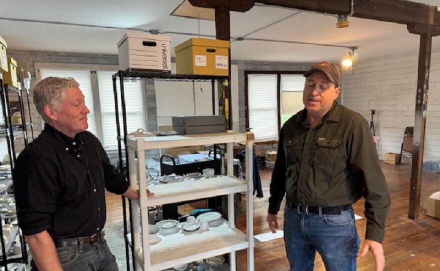 Donley and Jay Stottman of the Kentucky Archaeological Survey