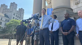 New Haven Mayor Justin Elicker denounced fliers that were handed out to Yale students warning them that New Haven was a dangerous city.