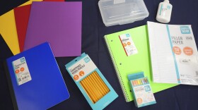 Back-to-school items.