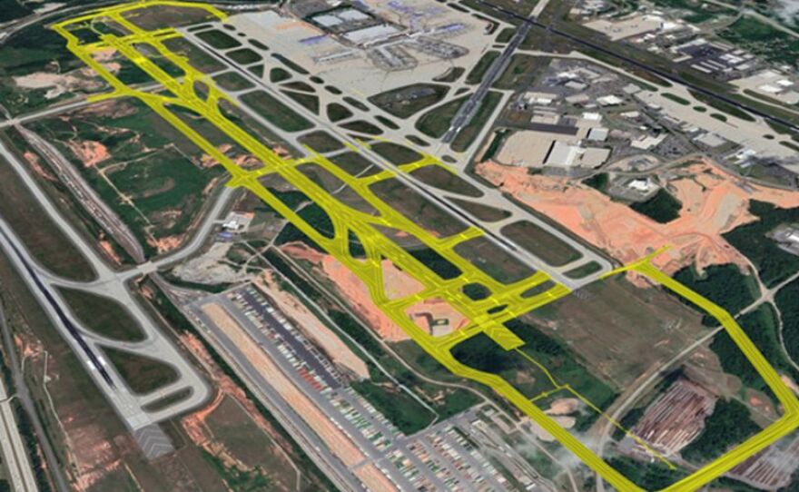 Charlotte's fourth parallel runway