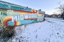 Roads and sidewalks in Charlotte's Plaza Midwood neighborhood were dusted with roughly a half inch of powdery snow from a winter storm on Tuesday, Jan. 21, 2025.